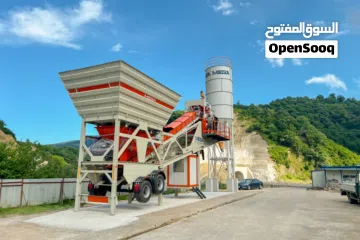  8 محطة خلط خرسانة متنقلة للبيع من المصنع مباشرة – جاهزة للتسليم من المخزون