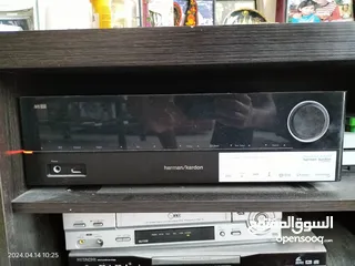  2 brand new condition Harmon kardon receiver 5.1 ch Dolby Atmos with JBL speakers and JBL subwoofer