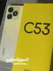  1 ريلمي c53 وكالة للبدل على ايفون