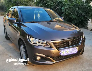  1 بيجو 301 بنزين اوتوماتيك  موديل 2018 تسيير 2020 اصل شركة يد 1 للبيع بغرض السفر .