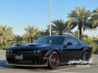  3 DODGE CHALLENGER HENNESSY SRT 6.2 2021 GCC 1000 HP