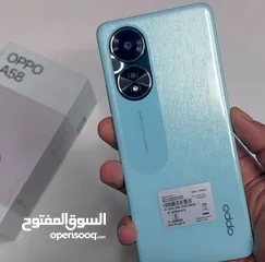  6 Oppo A58 128 GB 8ram  اوبو A58 128 GB