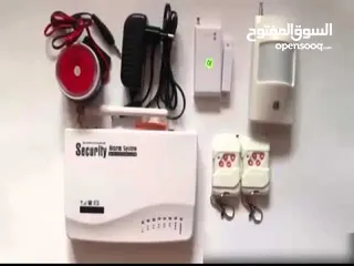  5 جهاز انذار Security Alaram System لحماية فائقة ويرلس بدون اسلاك الريموت كنترول يقوم بالتحكم في فتح أ