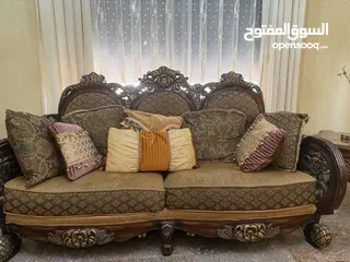  10 غرفة ضيوف و سفرة مستعمل للبيع