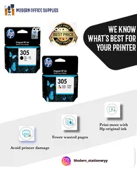  4 Hp Printers, ink cartridges, Office & Stationery Supplies.