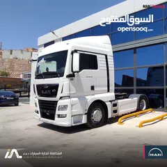  2 راس تريلا تك MAN TGX 18.460 4X2 BLS 2018 كفالة الوكيل لمدة 3 شهور