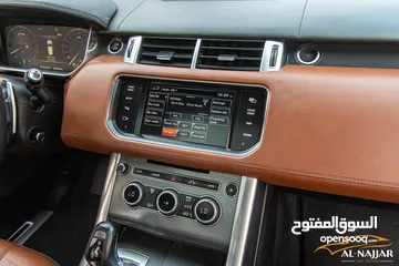  10 Range Rover Sport Supercharge 2014  السيارة وارد الشركة