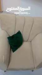  1 كنب صالون سبع مقاعد شبه جديد للبيع 800شيقل