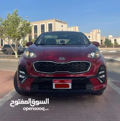  10 2019 Kia Sportage in excellent condition 1 year registration and insurance 2019 كيا سبورتاج ممتازة