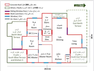  1 روف في الطيرة للبيع