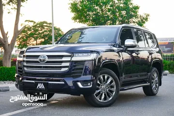  3 TOYOTA LAND CRUISER 3.5L TT VXR 2022  GCC - Al-Futtaim تويوتا لاند كروزر 35 توين تيربو خليجي