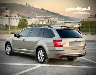  8 سكودا اكتافيا ستيشن 2019/اتوماتيك ماتور 2000 ديزل فل الفل  فتحة سقف بانوراما