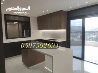  1 شقة فاخرة - تشطيب شخصي للبيع رام_الله _ الطيرة - ديكورات جبصين + مطبخ- 200,000 $