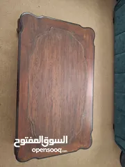  1 طاوله خشب ثقيل