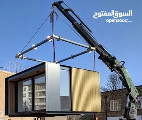  1 Construction, building and installation of prefabricated houses and caravans
