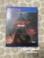 4 Ps4 games ( Saints Row first edition, Friday the 13th)