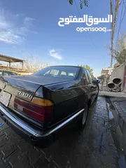  1 السعر 39 ورقة 740 V8 BMW 1993 بإسمي  شرط مداور  تخم تاير ، جعمقة ، باتري بور ستيرن كله جديد