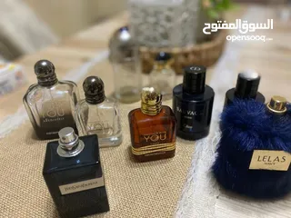  3 عبوات عطور أصلية