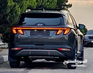  2 هنداي توسان هايبرد بنزين وكهربا 2023ترخيص 2022فل كامل الإضافات