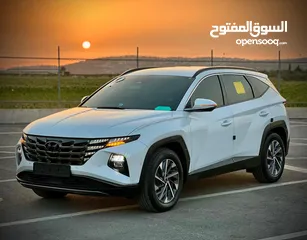  4 هونداي توسان /2022 فل الفل بدون فتحة سقف  2x4 ///240Hp بنزين + كهرباء  ( Haybrid) 1600cc