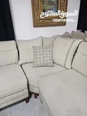  4 طقم كورنر فخم بانيلات زان وكواع زان كامل ضهر ومواع تضريب مع داير البانيل