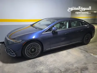  2 مرسيدس بنز EQS 450 + بحالة الوكالة