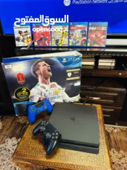  2 Playstation 4 Slim  بلاستيشن 4 سلم