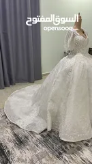  4 فستان زفاف للبيع