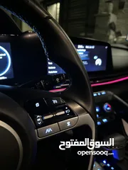  21 هنداي إلنترا هايبرد 2022 ليميتد أعلى صنف  بحال الوكالة جمرك من يوم