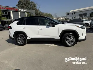  6 تويوتا RAV4 ترخيص 2022 محرك 2500 هايبرد جير أوتوماتيك 296 حصان