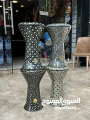  7 طبله جوهره الفن الصدف الازرق اعلى جوده وأعلى صنف