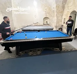  2 2 بلياردو امريكي مستعمل اشي بسيط اخو الجديد  6 اشهر فقط  كفالة 5 سنين
