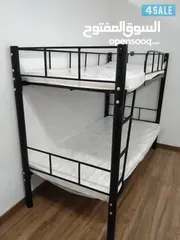  8 سرير حديد دورين للعماله المنزلية