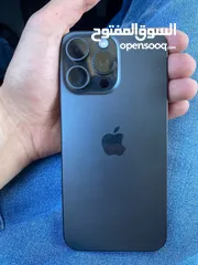  7 ايفون 15 برو ماكس امريكي لون اسود ميتالك 256 GB