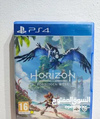  10 لعبة هورايزن فوربدن وست نسخة (horizon forbidden west) ps4 السعر 135