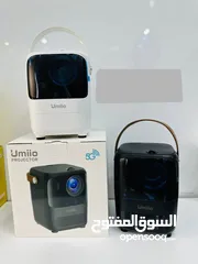  1 Wifi and Bluetooth Smart Projector - جهاز عرض ذكي واي فاي وبلوتوث