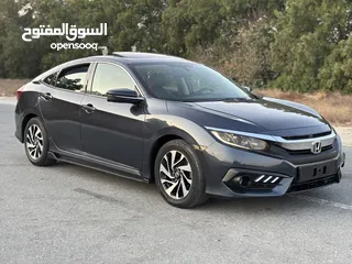  3 HONDA CIVIC —2018–GCC—FREE ACCIDENT—FULL OPTIONS—EXCELLENT CONDITION