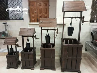 3 مناظر مصنوعه من خشب السويد للمنازل و للحدائق