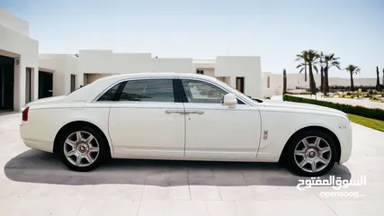  5 Rolls Royce Ghost 2012  GCC  Low Mileage  Full Service History