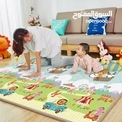  2 فرشات اطفال تعليميه فوم ضغط ممتاز أمنه للعب الأطفال تعليميه ومشجعه بشكل رائع يوجد خدمة توصيل