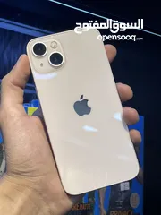  1 Iphone 13 مستعمل بحالة الوكالة ولا خدش 128GB بسعر حرق