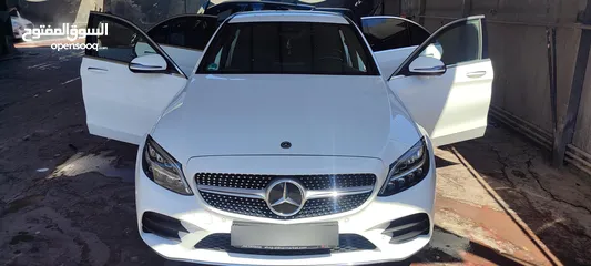  1 مرسيدس بنز C300e هايبرد ـ plug in  وارد المانيا مالك أول من المانيا