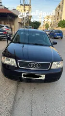  1 أودي لون كحلي A6 موديل 2001 اتوماتيك