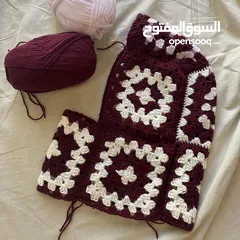  20 كروشيه حسب الطلب -تصوير قبل التسليم ، توصيل (لبعض المناطق)**، لمستك ، وطلبك الخاص. ( ورد ، حقائب ..)