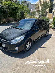  1 اكسنت 2014 ترخيص 2013 فل اضافات من غير فتحه غرفه بحاله ممتازه