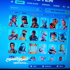  9 حساب فورت نايت / روكت ليق / حساب قوي جداً / السعر قابل للتفاوض