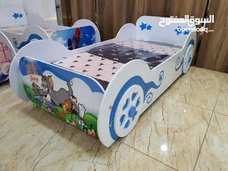  4 سرير سيارة رسوم