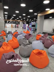 9 بفات beanbags عروض للحديقة للبيت ولكل مكان ، حجم الستاندرد المناسب لجميع الاعمار الأكثر طلبا