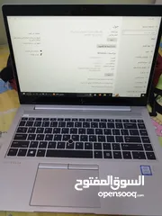  1 لابتوب hp مستعمل نظيف شاشة لمس