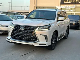  2 لكزس LX570 2016 محول 2021 خليجى